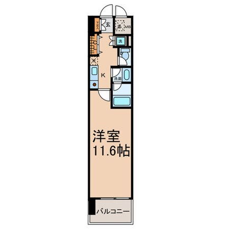 CASA+α名駅南の物件間取画像